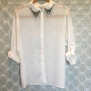 Soft White Blouse